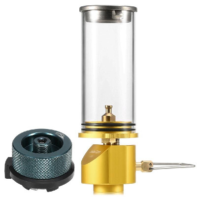 

Outdoor Gas Lantern Camping Lamp Light Gift Lindal Valve Adapter for Open-air Camping Picnic Hiking