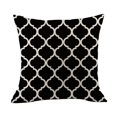 

JPGIF 2019 New Geometric Linen Pillowcase Sofa Throwing Pad Set Home Decoration