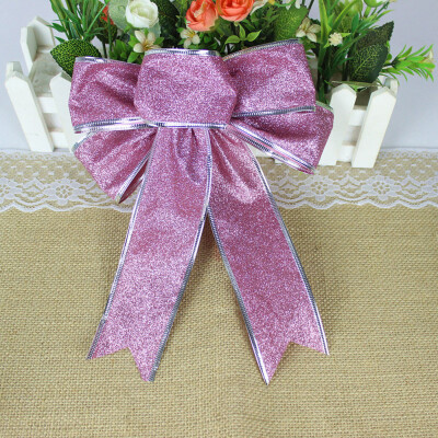 

〖Follure〗Romantic Rosette Hanging Charm Ribbon Party Decoration Christmas Tree Ornament