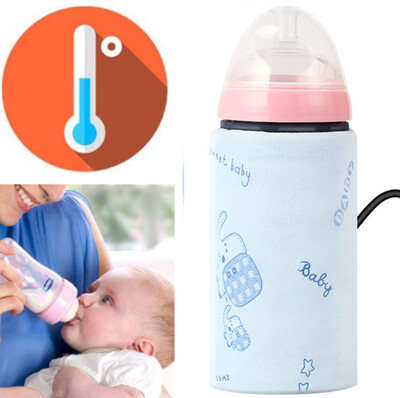 

Toponeto USB Baby Bottle Warmer Portable Travel Milk Warmer Infant Feeding Bottle Heated