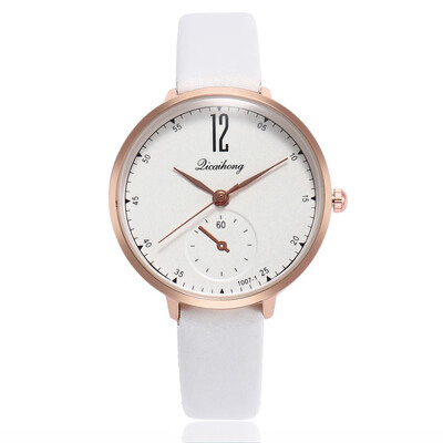 

Minimalist Ladies WristWatches Women Bracelet Watch Leather Crystal Women Dress Ladies Quartz Clock Dropshiping &Ff