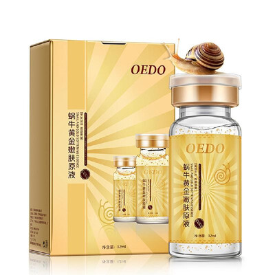 

OEDO Anti-aging Snail&Gold Essence Hydrating Hyaluronic Acid Moisturizers Treatment Face Care Facial Cream Serum Snail Pure Ex