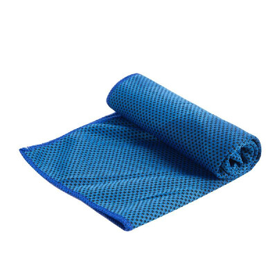 

Portable Reusable Heat Relief Instant Cooling Cold Chill Sports Cozy Towel for Running Biking Jogging Gym Gift Pink