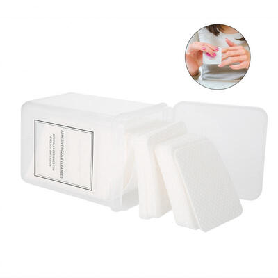 

Greensen 200PcsSet Nail Cotton Pad Paper Manicure Polish Gel Remover Cleaner Wipe Lint Free Cotton Pad