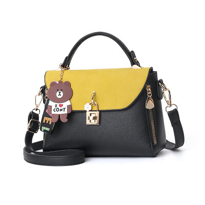 

2019 summer new single shoulder diagonal small bag Korean version of the fresh fashion handbags Messenger small square bag