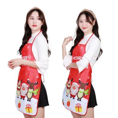 

Tailored Christmas Personality Apron Bar Restaurant Waiter Christmas Decoration Apron