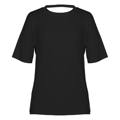 

Womens Loose Summer Tops Casual Solid Basic Tee Round Neck Short Slesve T Shirt