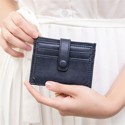 

Tailored Women Short Wallets Mini Money Purses Small Fold Female Coin Purse Card Holder