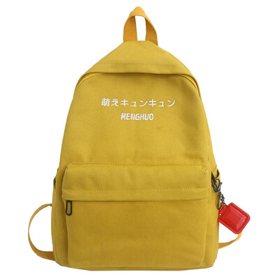 

Canvas junior high school students Joker backpack ins wind bag female Korean version of Hyun-a Kim backpack high school Mori Japan