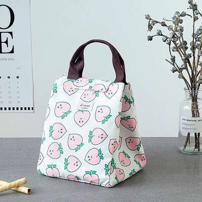 

Siaonvr Thermal Insulated Lunch Box Tote Cooler Bag Bento Pouch Lunch Container