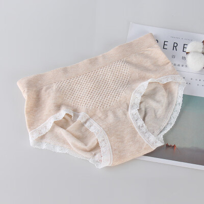 

Mid Waist Transparent Briefs Woman Sexy Lace Patchwork Panties Women White Underwear Breathable Ladies Female Lace Intimates