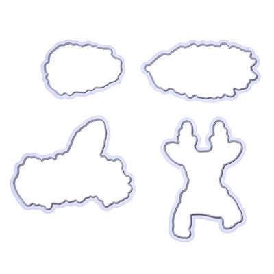 

Silicone Rubber Stamp Cutting Dies Stencil Frame Scrapbook Christmas
