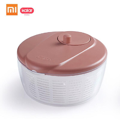 

Xiaomi Kalar Waterlogging Kitchen Vegetable Fruit Salad Basket Double Layer Basin Drain For Soaking Cleaning Cooking