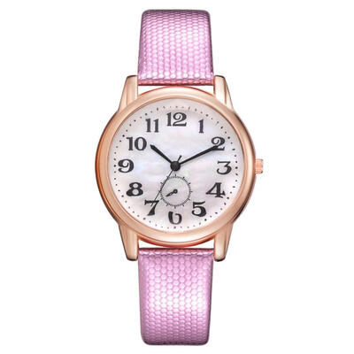 

2018 Simple Birthday Gifts Womens Quartz Watches Temperament Beautiful Ladies Wristwatch Casual Girls Colorful Souvenir D