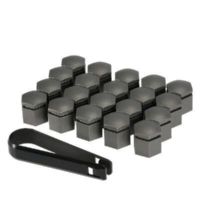 

20Pcs 19MM Grey Car Wheel Nut Cover Bolt Cap Fit for Vauxhall Opel