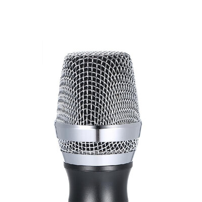 

Wireless Microphone Handheld Microphone with 14 Jack Adjustable Frequency Mic for Family KTV Teaching Wedding