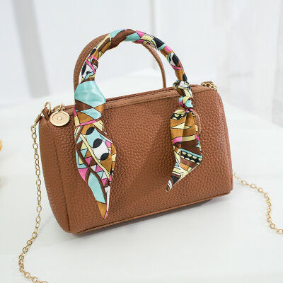 

2019 New Style Chains Zipper Flap Women Crossbody Leather Shoulder Bag Tote Purse Handbag Messenger Satchel