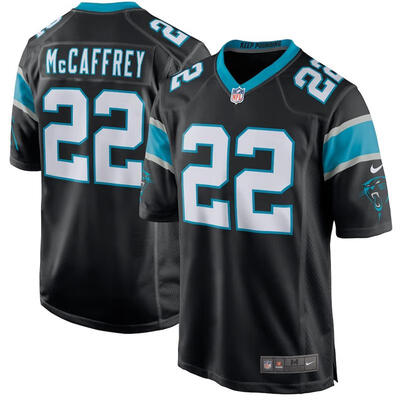 

Youth Football Jersey Carolina Panthers Christian McCaffrey Black Game Jersey
