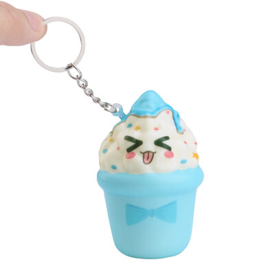 

Gotoamei Squishies Kawaii Ice Cream Slow Rising Cream Scented Keychain Stress Relief Toys