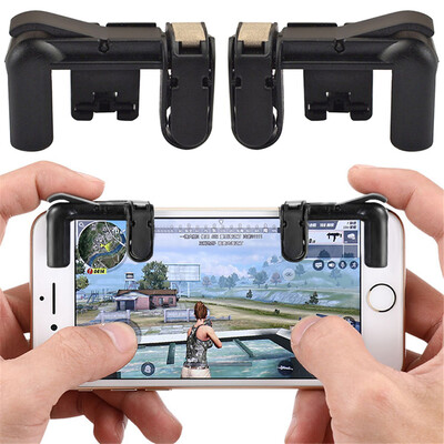 

Mobile Game Fire Button Aim Trigger Shooting Controller 2PCS