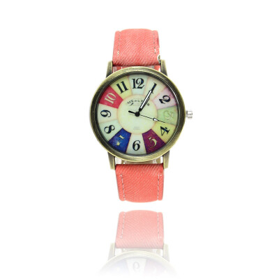 

Harajuku Graffiti Pattern Ladies Watch Leather Band Alloy Analog Quartz Vogue Watches Wrist Watches For Women Reloj Mujer