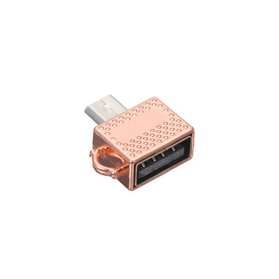 

Mini USB OTG Adapter Micro USB to Type-C Converter for Huawei Xiaomi Samsung Phone Tablet U Disk Gold