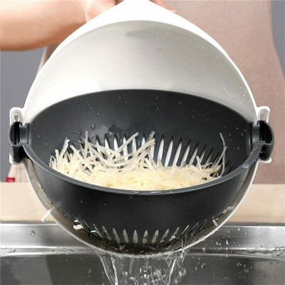 

Large-capacity multifunctional double-layer draining vegetable vegetable cutter