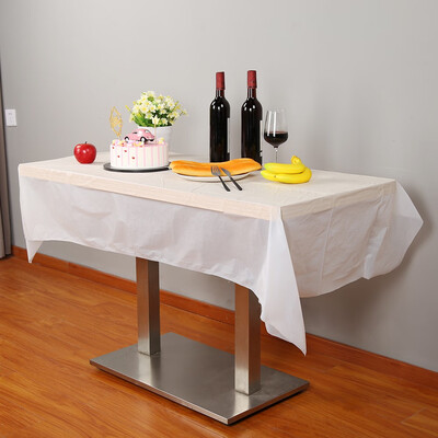 

Toponeto 100ft30m Plastic Banquet Roll Party Catering Table Cover Cloth Tableware
