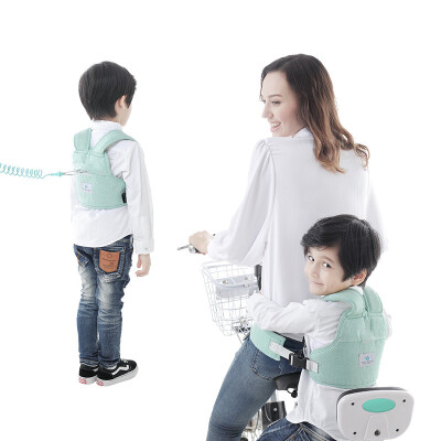 

ONYA electric motorcycle child safety belt anti-lost with traction rope baby straps shatter-resistant belt child strap F068 toddler anti-lost strap -25 m