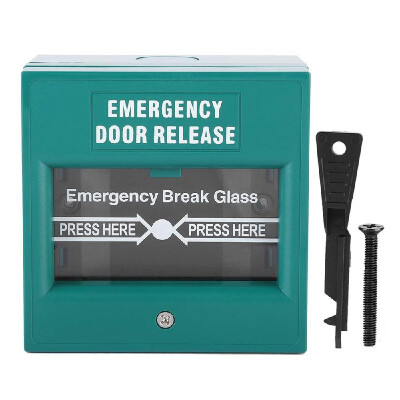 

Emergency Door Release Glass Break Alarm Button Fire Alarm Swtich Break Glass Exit Release Switch