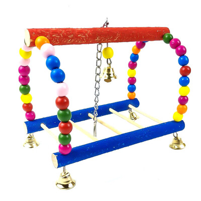 

Parrot Swing Bird Toy Nest Bed Rope Cage Pet Toys Parakeet Cockatiel Budgie UK