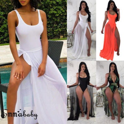 

New Fashion Women Beach Swimwear BikiniCover Up Kaftan Shirt Dress Sarong Wrap Pareo