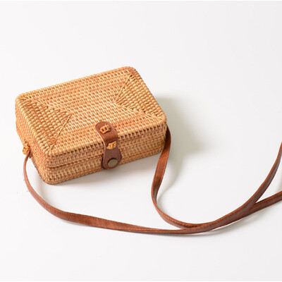 

Lovevook round straw bags for women 2019 summer woven beach bag handmade rattan&bamboo bag crossbody shoulder bag for ladies