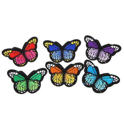 

Greensen 6pcs Embroidered Patch Applique Sewing Cloth Sticker DIY Clothing Accessories