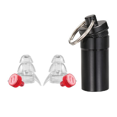 

1 Pair Noise Cancelling Ear Plugs for Sleeping High Fidelity Silicone Earplugs Musicians Hearing Protection with Sound Reduction