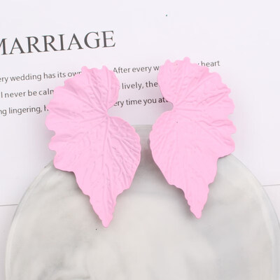 

E1006 Korean Style Cute Metal Flower Earrings For Women Girl Fashion Big Sweet Pendant Earrings Brincos Wedding Party Jewelry