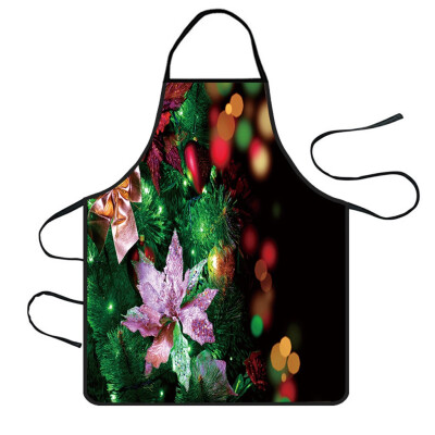 

Tailored Christmas Decoration Waterproof Apron Kitchen Aprons Dinner Party Apron