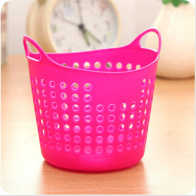 

Cartoon Mini desktop storage basket Korean version creative home life office desktop storage box pen holder