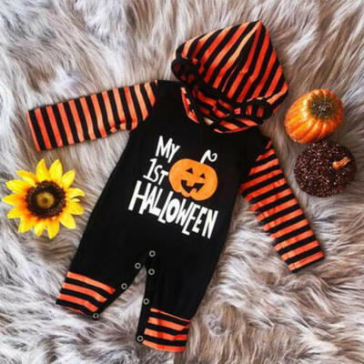 

Baby Kids Boys Girls Newborn Halloween Romper Jumpsuit Playsuit Outfits Set US