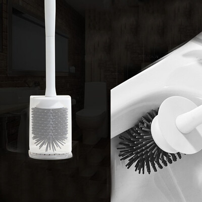 

〖Follure〗Wall-Mounted Toilet Holder Bathroom Wash Clean Creative Cleaning Brush Set