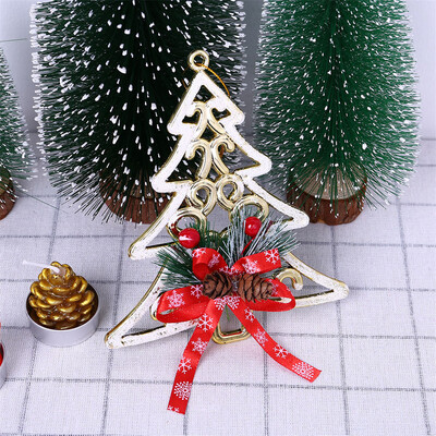 

Tailored Christmas Tree Ornaments Bow-Knot Festival Party Xmas Tree Hanging Decoration