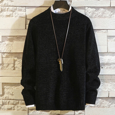 

Toponeto Mens New Autumn Winter Casual Long Sleeve Knitting Sweaters Tops Blouse