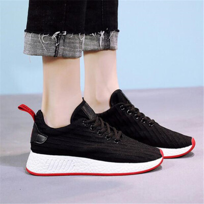 

New 2019 Women Breathable Tenis Feminino Lace Up Outdoor Casual Shoes Lightweight Woman Vulcanized Sneakers Women Shoes Y007