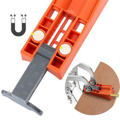 

〖Follure〗95mm Woodworking Tool Oblique Hole Locator Furniture Punching Wood Drilling