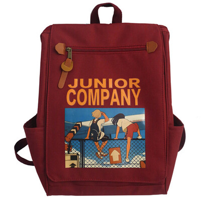 

Insfeng schoolbag female Korean version of senior high school students antique Fashion Shoulder Bag Computer Backpack