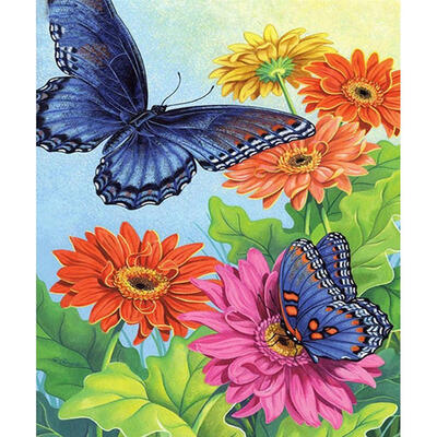 

5D DIY Full Drill Diamond Painting Butterfly Cross Stitch Embroidery Kits