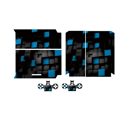 

Stylish Full Body Decal Skin Sticker Cover for PS4 Playstation Console&2 Controllers Style 10