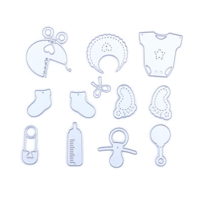 

11 Baby Cutting Dies Stencil For DIY Scrapbook Album Paper Card