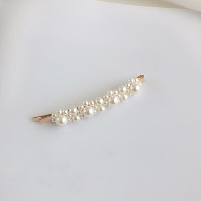 

Ins Fashion Pearl Hairpin Headwear Hair Clips for Women Temperament Elegant Sweet Hairpin Hair Styling Accessories Hair Pins