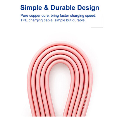 

3in1 USB Charging Cable for iPhone X876s5s for Samsung Huawei for Type-C Micro USB Charging Cable For iPad 1m Charging Cable
